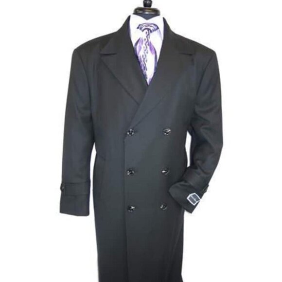 Mens Overcoat - Topcoat For Men - Winter Fabric -...